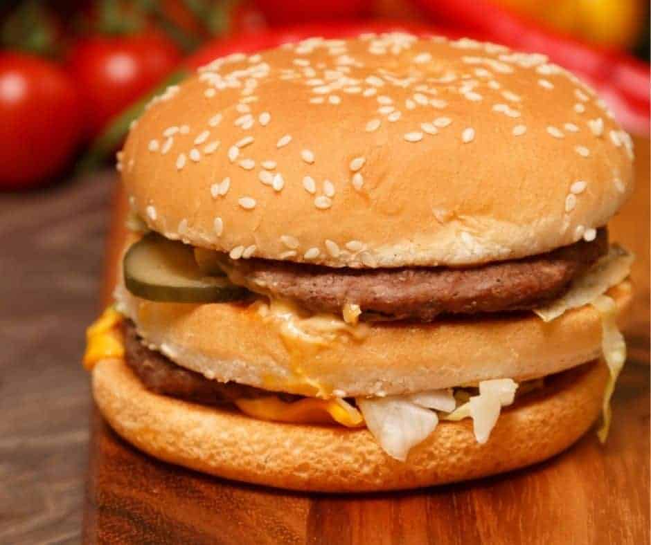 Everyone’s favorite burger, if you have ever been to McDonald’s and have eaten a Big Mac, now you can create a healthier version at home. Same great taste, but so much healthier and cheaper. After all, who wouldn’t love a Nice Air Fryer Copycat Big Mac? 