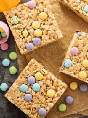 Instant Pot Easter Rice Krispie Treats