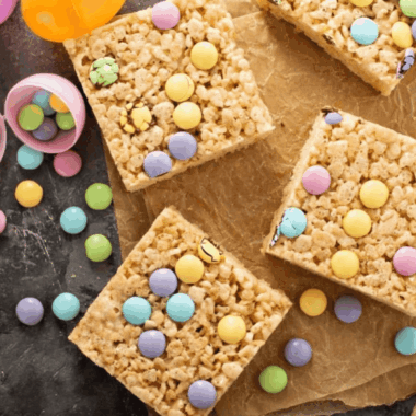 Instant Pot Easter Rice Krispie Treats