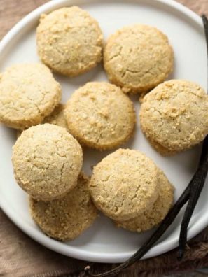 Air Fryer French Vanilla Cake Mix Cookies