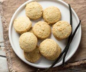 Air Fryer French Vanilla Cake Mix Cookies