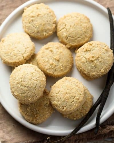 Air Fryer French Vanilla Cake Mix Cookies