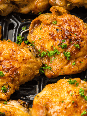 Smoky Air Fryer Chicken Thighs