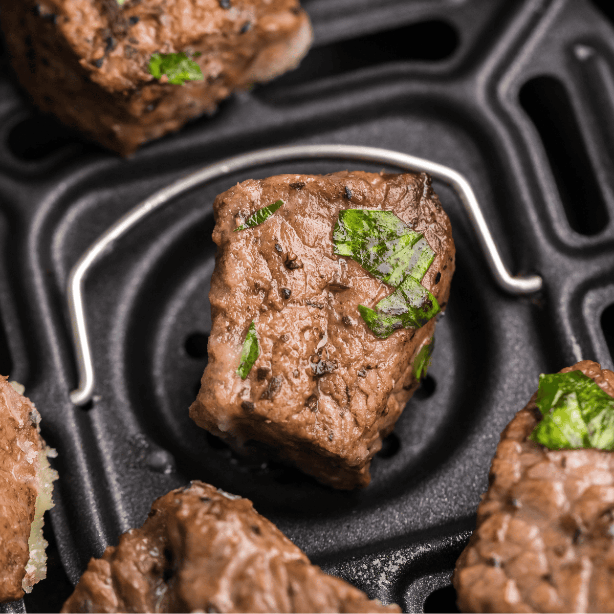 Homemade Texas Roadhouse Sirloin Beef Tips with garlic butter