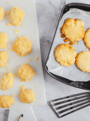 3-Ingredient Air Fryer Shortbread Cookies