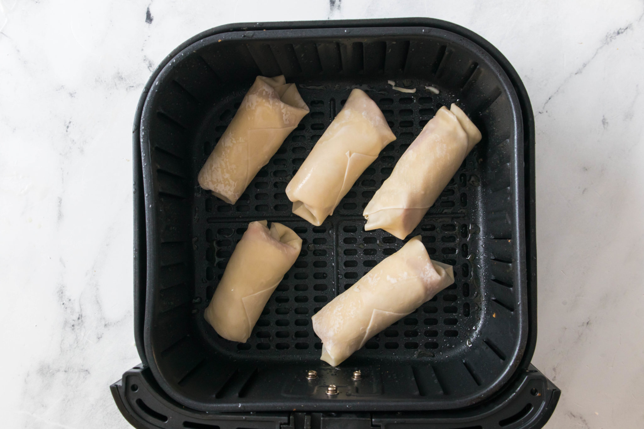 Air Fryer Antipasto Egg Rolls Fork To Spoon