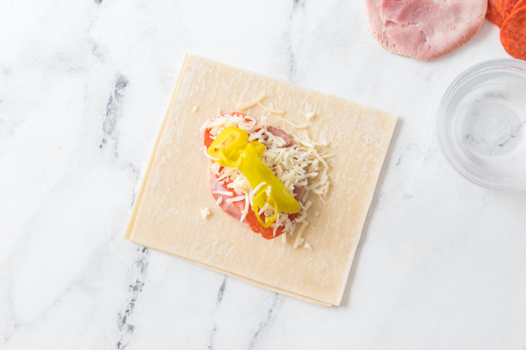 Air Fryer Antipasto Egg Rolls Fork To Spoon