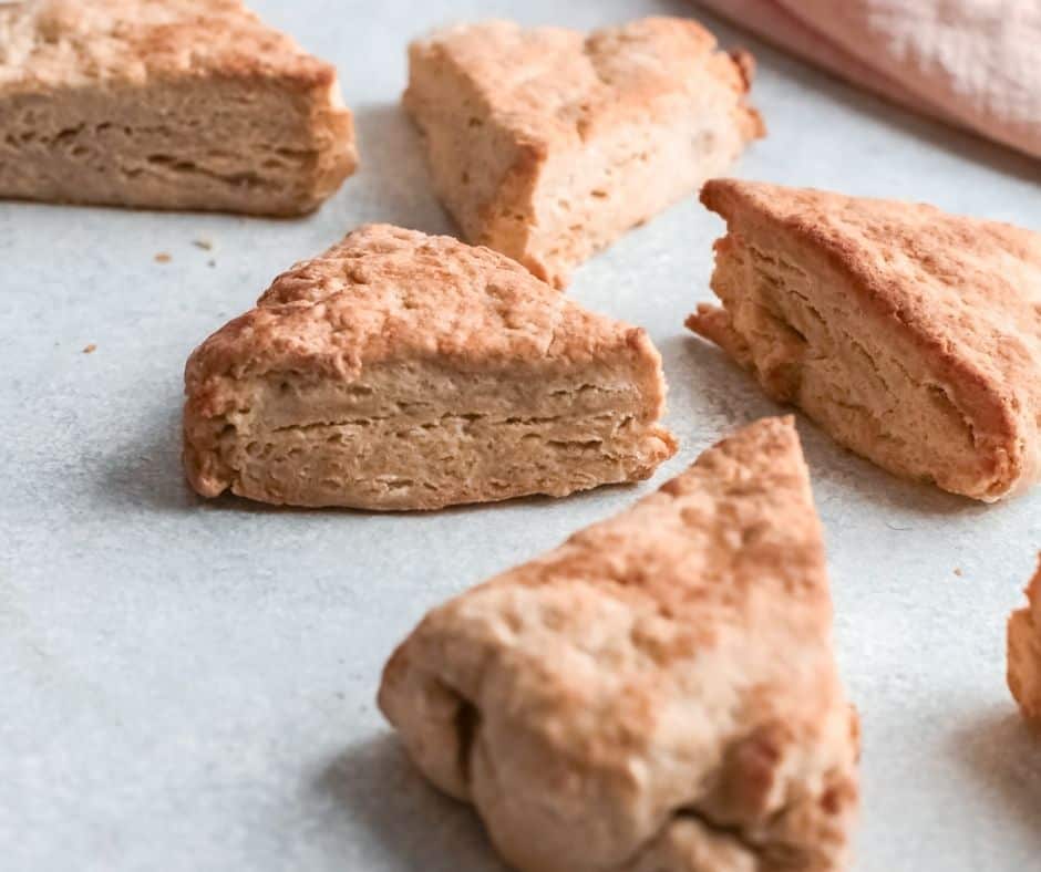 Air Fryer Apple Pie Scones