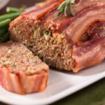 Air Fryer Bacon Wrapped Meatloaf