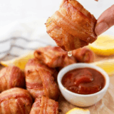 Air Fryer Bacon and Crab Rolls
