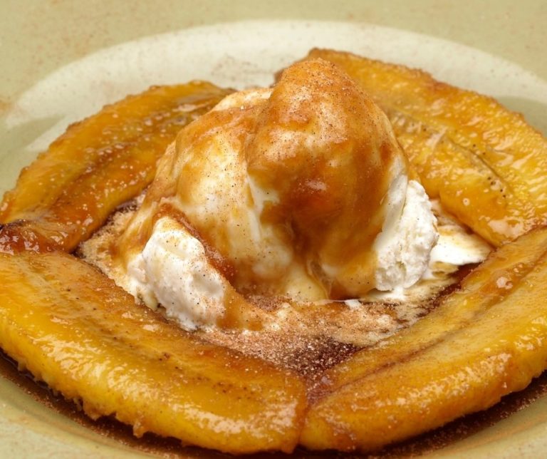 Air Fryer Bananas Foster - Fork To Spoon