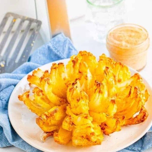 Air Fryer Blooming Onion Fork To Spoon