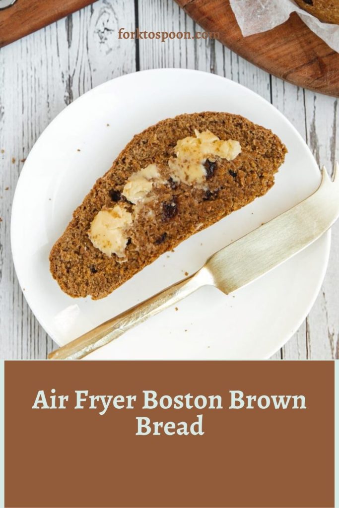 Air Fryer Boston Brown Bread