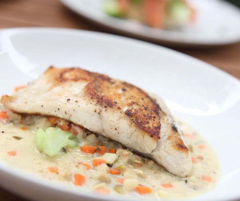 Air Fryer Chilean Sea Bass Fork To Spoon