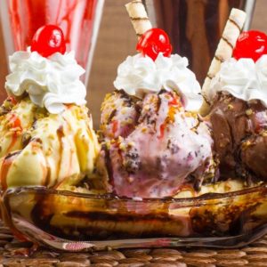 Ice Cream In Sundae Cup Stock Photo - Download Image Now - Ice Cream, Ice  Cream Sundae, Cut Out - iStock