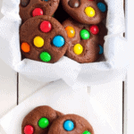 Easy Air Fryer Christmas Brownie Mix Cookies
