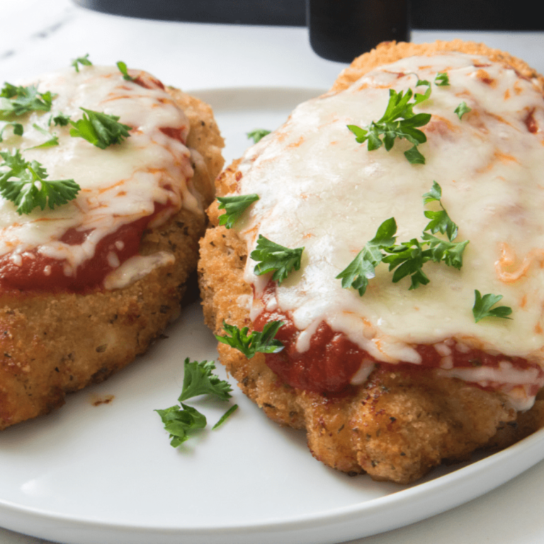 Air Fryer Copycat Olive Garden Chicken Parmigiana - Fork To Spoon