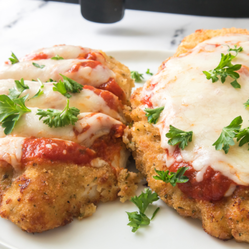 Air Fryer Copycat Olive Garden Chicken Parmigiana - Fork To Spoon