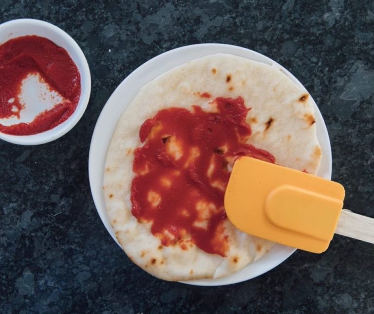 Air Fryer Copycat Panera Pepperoni Flatbread Fork To Spoon