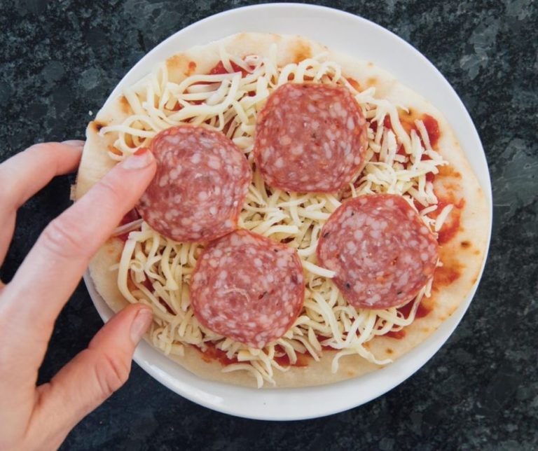 Air Fryer Copycat Panera Pepperoni Flatbread Fork To Spoon