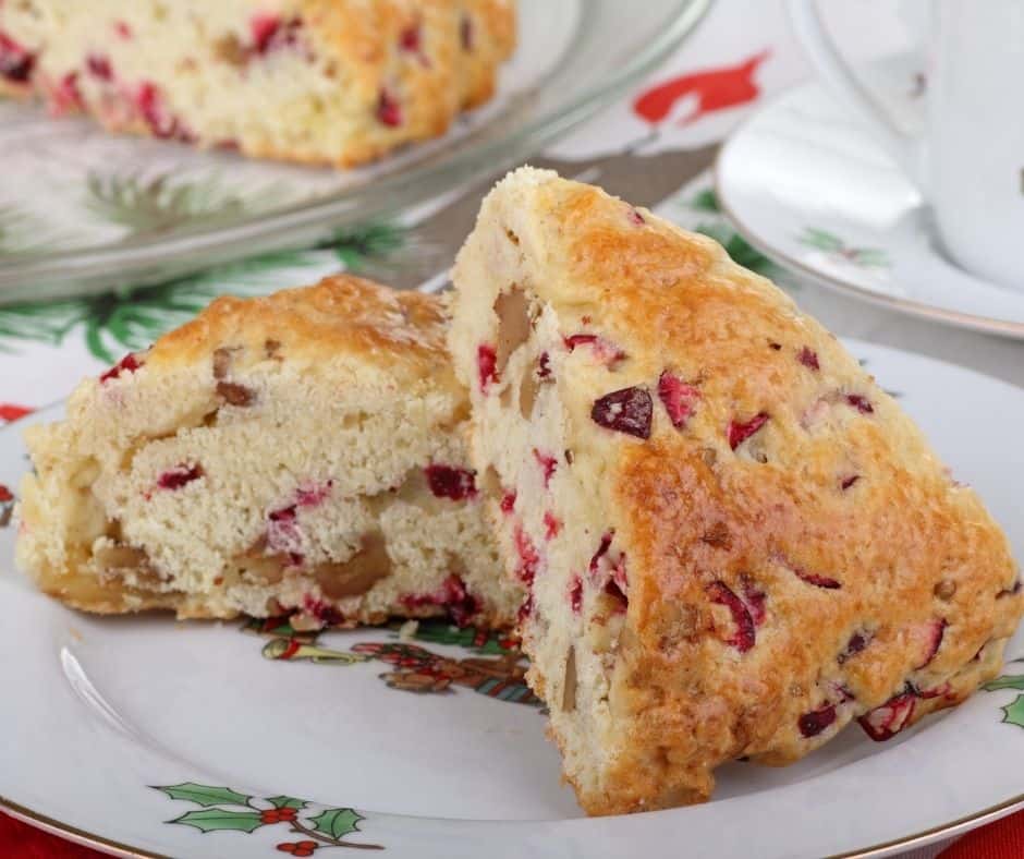 Fryin' Pan Bread Scones with Cranberries