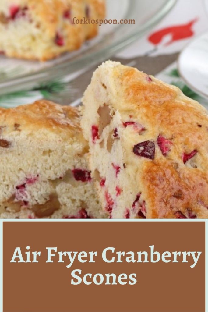 Air Fryer Cranberry Scones