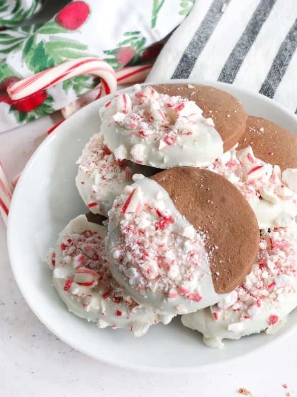 Air Fryer Double Chocolate Chunk Cookies Fork To Spoon