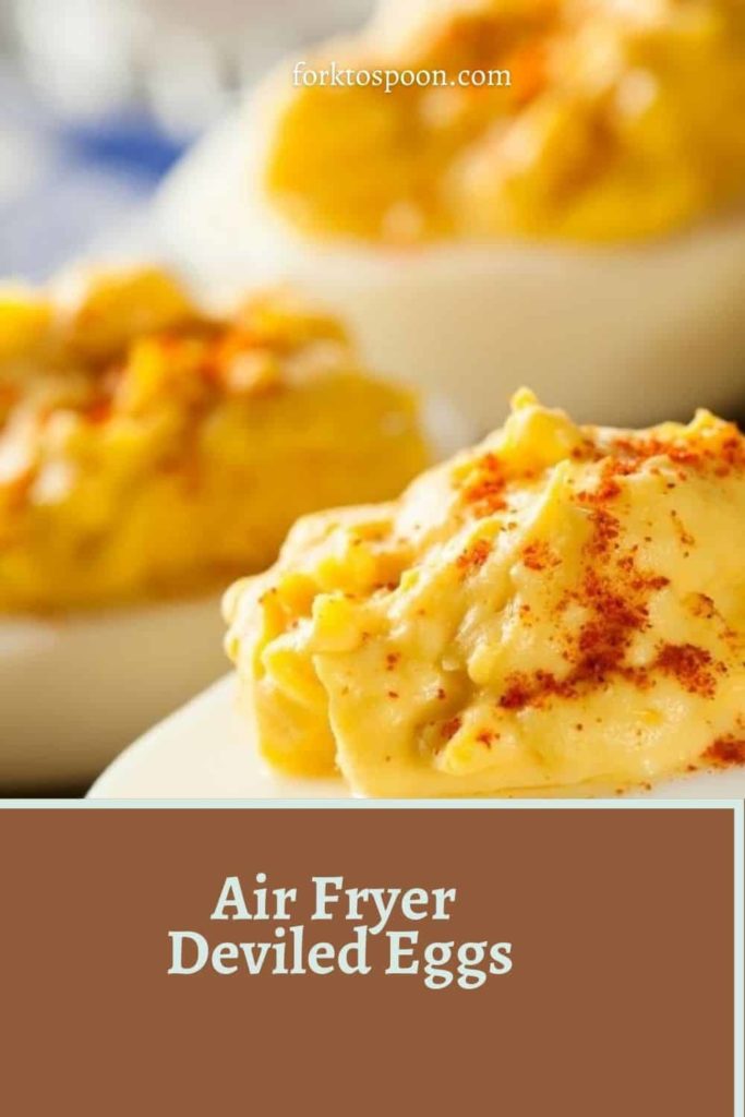 Air Fryer Deviled Eggs