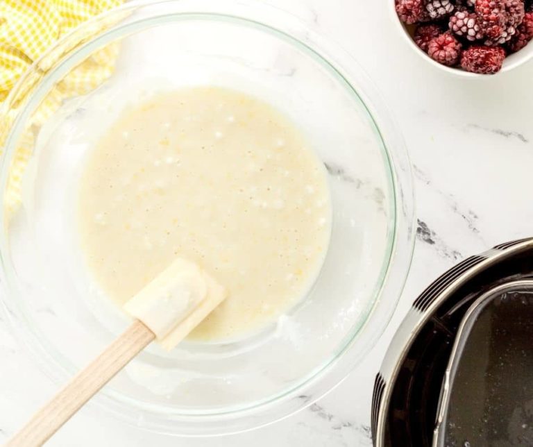 Air Fryer Easy Blackberry Cobbler Fork To Spoon