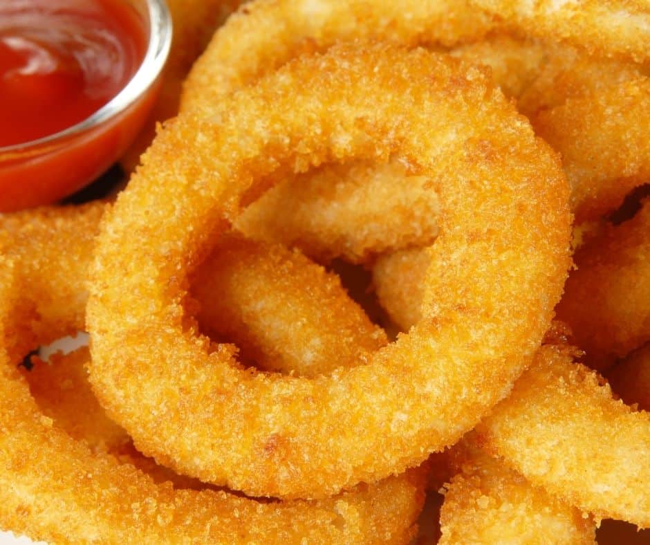 Air Fryer Frozen Onion Rings - Fork To Spoon