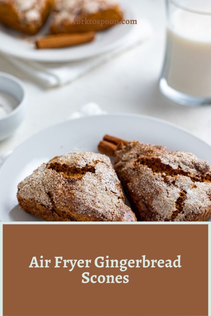Air Fryer Gingerbread Scones