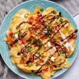 Air Fryer Loaded Potato Chips