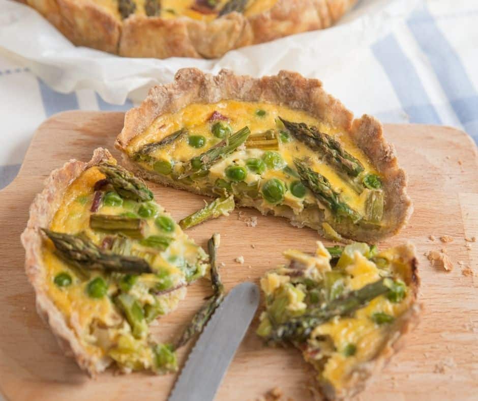 asparagus quiche