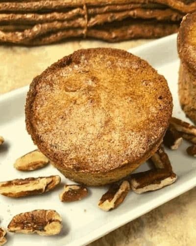 Air Fryer Pecan Pie Muffins