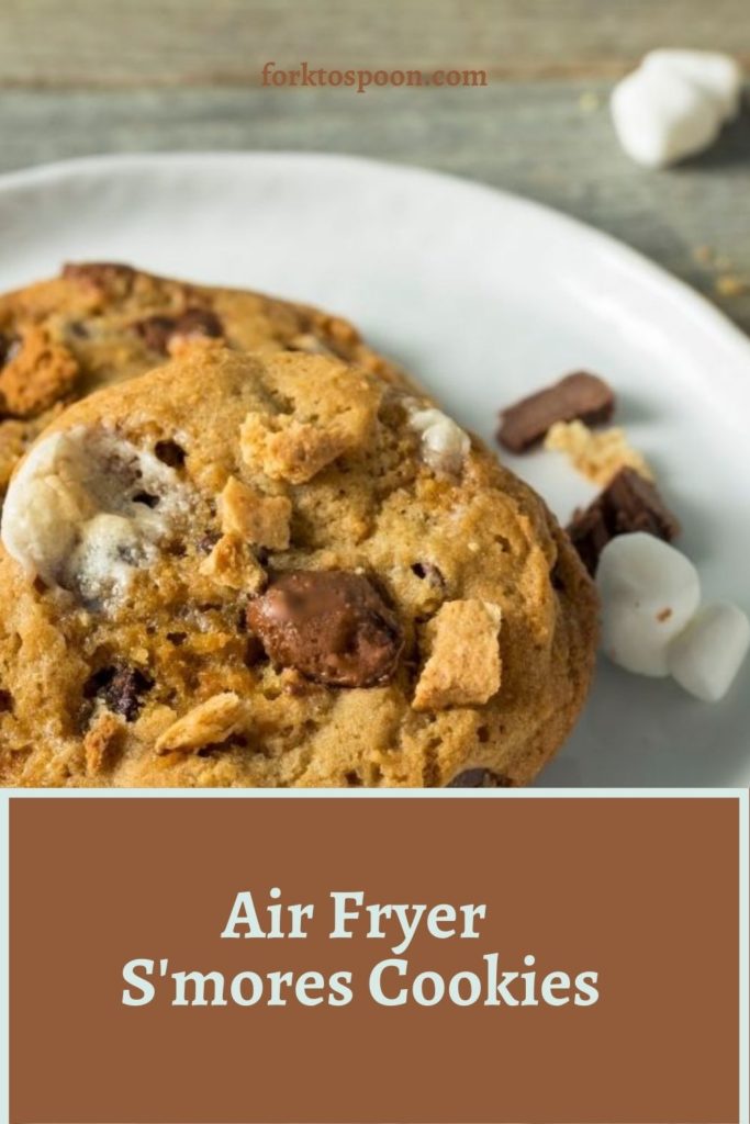 Air Fryer S'mores Cookies