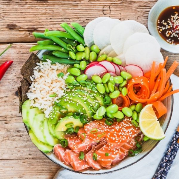 Air Fryer Sushi Bowl Fork To Spoon