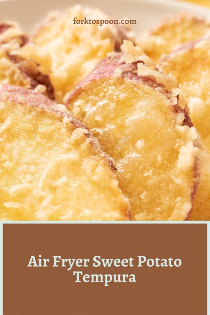 Air Fryer Sweet Potato Tempura