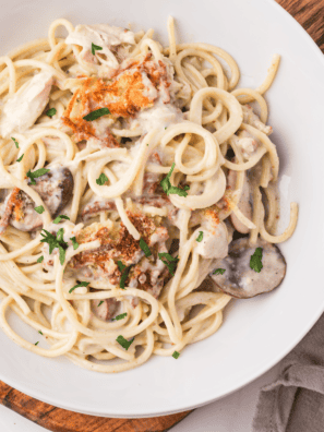 Air Fryer Turkey Tetrazzini (1)