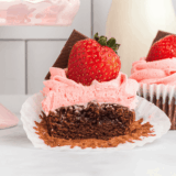 Air Fryer Valentine Cupcakes