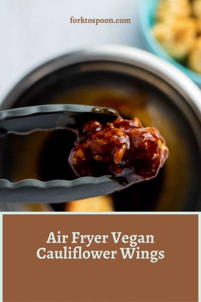 Air Fryer Vegan Cauliflower Wings