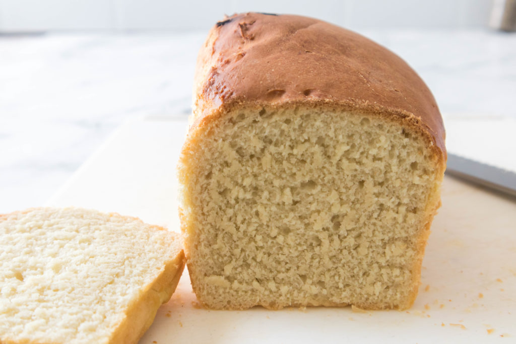 air fryer white bread loaf