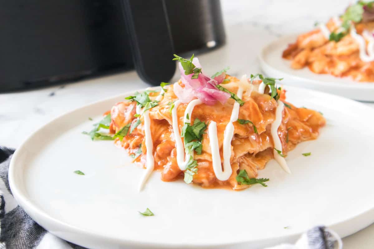 Reheat Enchiladas In Air Fryer Fork To Spoon