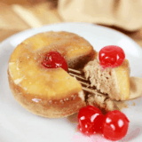 Easy Air Fryer Pineapple Upside-Down Cake for Two
