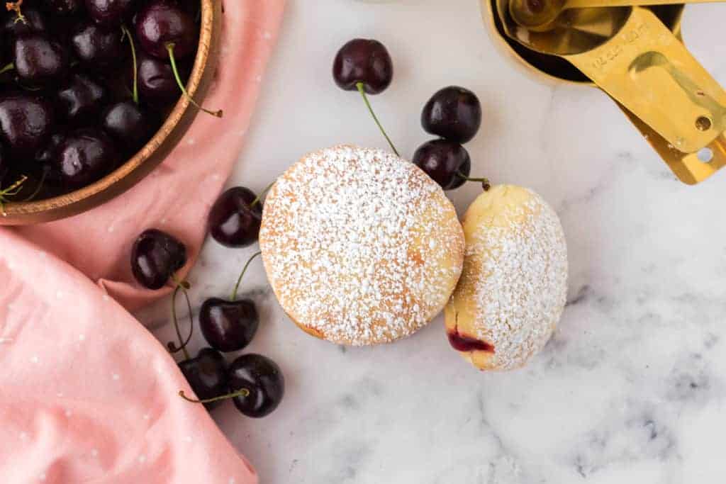 How To Make Air Fryer Cherry Pie Donuts
