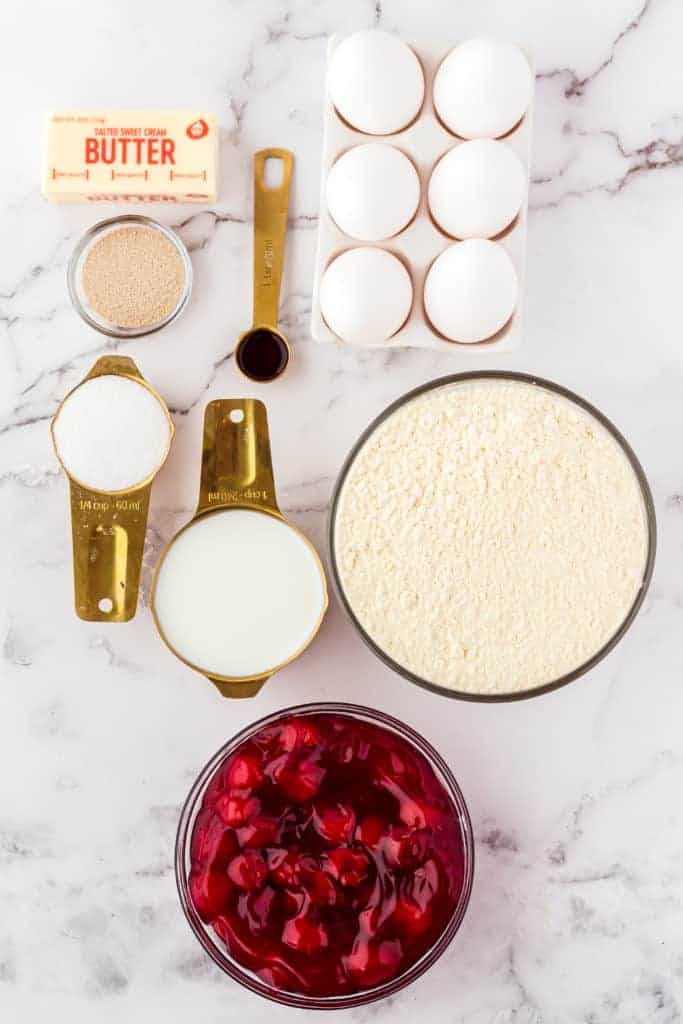 Ingredients Needed For Air Fryer Cherry Pie Donuts