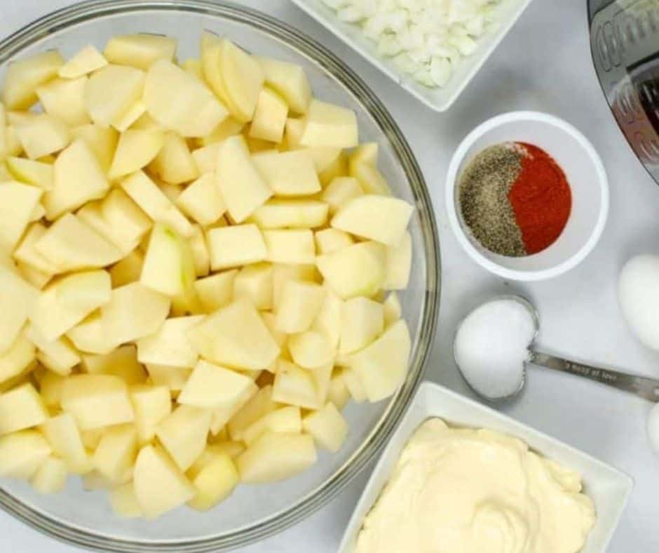 ngredients Needed For Instant Pot Potato Salad