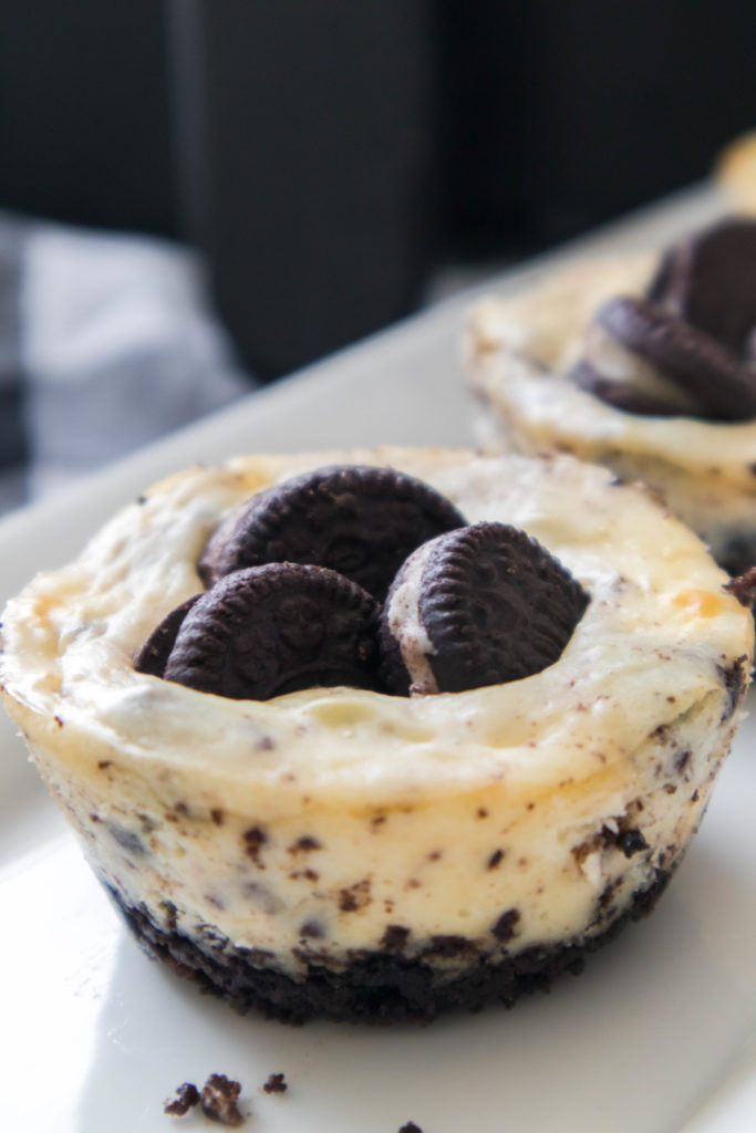 Mini Oreo Cheesecakes