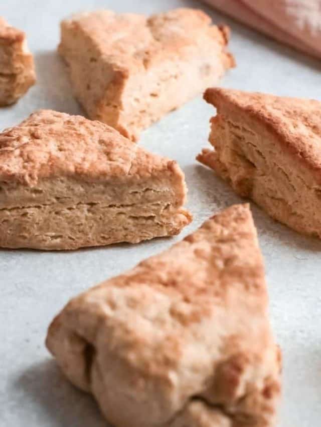 Air Fryer Apple Pie Scones