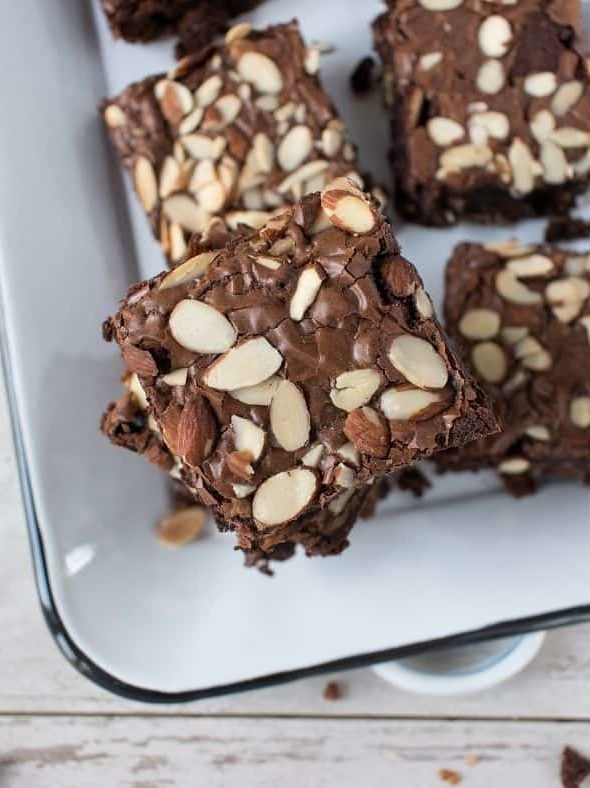 Air Fryer Chocolate Nutella Brownies Fork To Spoon