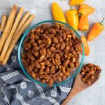 Air Fryer Barbecue Roasted Mixed Nuts